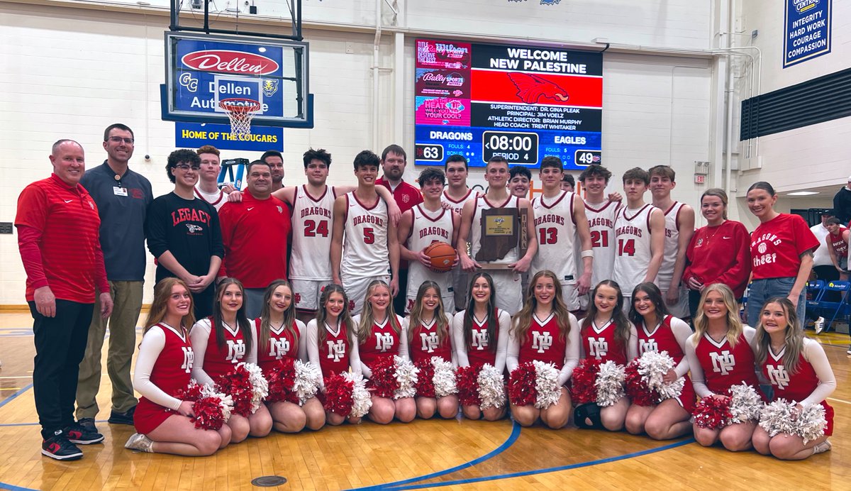 New Palestine High School (@voelzjames) on Twitter photo Regional Champs!! Congratulations Dragons! <a href="/ginapleak/">Gina Pleak, Ph.D.</a> <a href="/NewPalAsstSup/">Katy Eastes</a> <a href="/MooreNPJH/">NPHS Asst. Principal & Girls Varsity 🏀 Coach</a> <a href="/BurkNPHS/">Mitch Burk</a> <a href="/NPHS_Counseling/">NPHS_Counseling</a> <a href="/NP_Dragons_BB/">NP Dragons BB</a> <a href="/indyhsscores/">IndyStar HS Sports</a> #WeAreDragons Regional Champs!! Congratulations Dragons! <a href="/ginapleak/">Gina Pleak, Ph.D.</a> <a href="/NewPalAsstSup/">Katy Eastes</a> <a href="/MooreNPJH/">NPHS Asst. Principal & Girls Varsity 🏀 Coach</a> <a href="/BurkNPHS/">Mitch Burk</a> <a href="/NPHS_Counseling/">NPHS_Counseling</a> <a href="/NP_Dragons_BB/">NP Dragons BB</a> <a href="/indyhsscores/">IndyStar HS Sports</a> #WeAreDragons