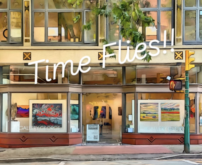 GalleryGeorge_'s tweet photo. Can you believe it? Today marks 2 years since we opened in our current location! Thank you to every single artist, client &amp; Gallery Angel that has supported the gallery and has made it such a success. We couldn't have done it without you! ❤️

@HXBIA https://t.co/a3W1pX8zvg