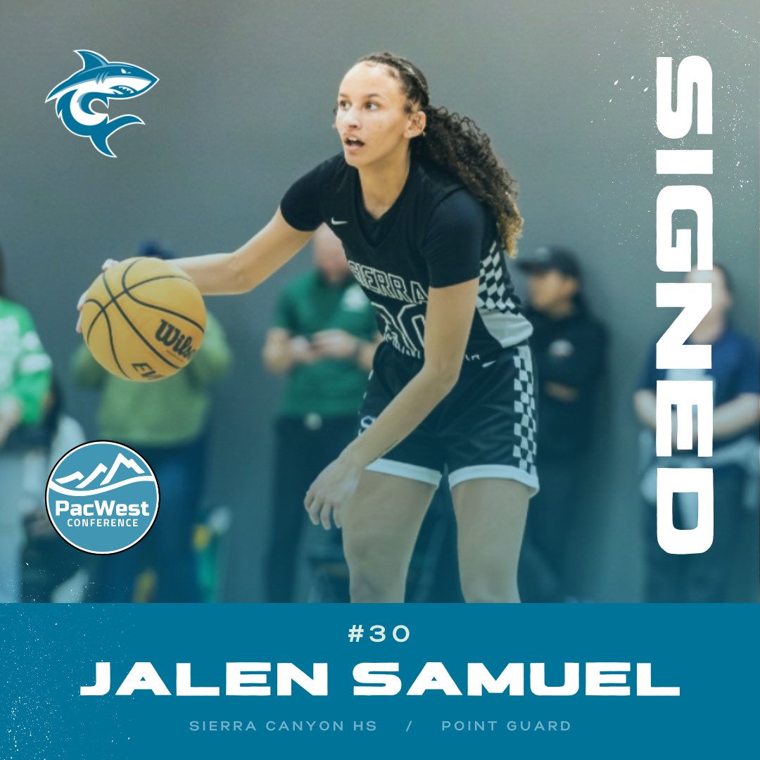 HPUSHARKSWBB's tweet image. Just signed.✍️
Introducing @JalenSamuel30 , a standout guard from Sierra Canyon High School. We're excited to have her join the Ohana!
#goSharks🦈