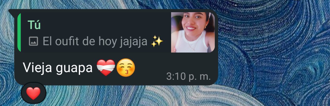 Verx09's tweet photo. Deseo que encuentren un amor como el mío, que siempre las llene de cosas bonitas, y que sientan que el amor no es difícil ni triste, que las ame con todo su corazón y les de el mundo entero sin pedirlo, mi prometido es un ángel en la tierra,lo amooo Dios mío 🥹🤍✨ https://t.co/ZTNg5YUhX7