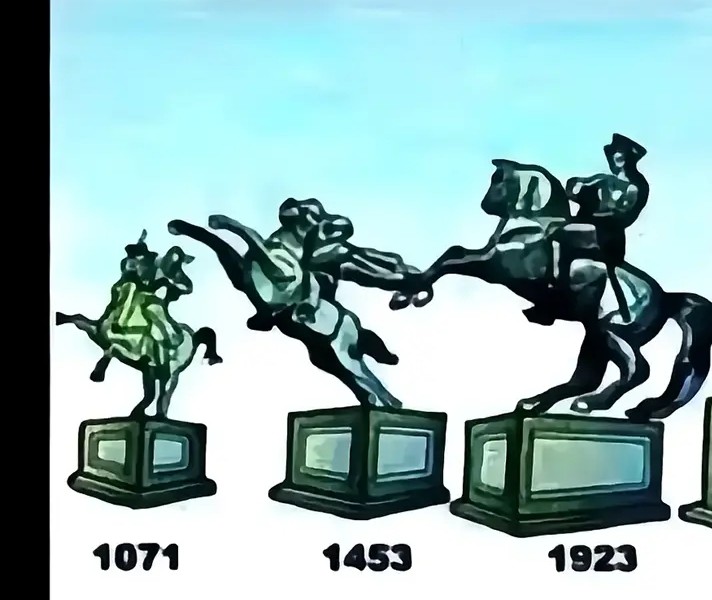 O yiğit adamlar güzel atlara binip gittiler!
Biri binemedi başımıza kaldı ..