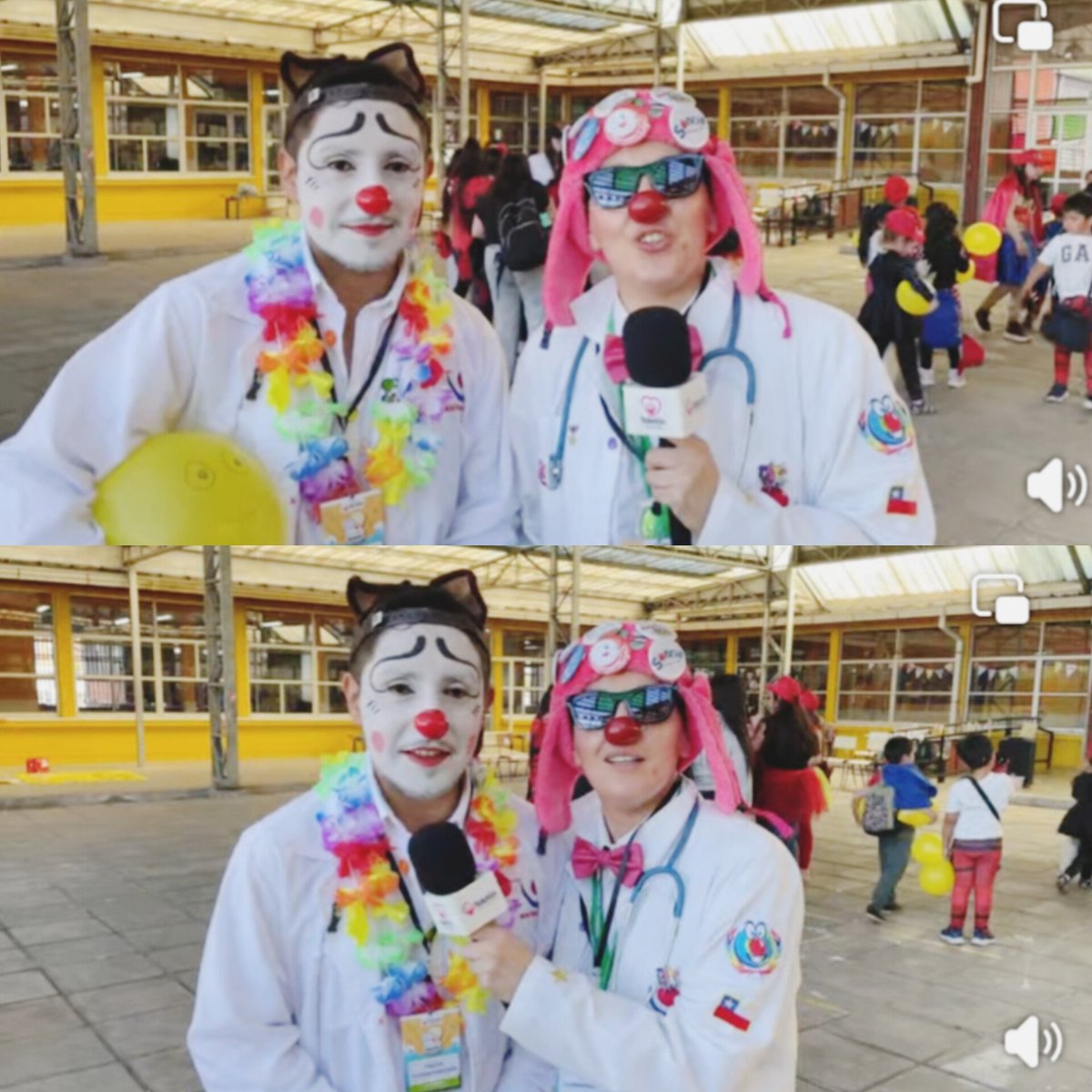 Sip a veces nos toca ser noteros! 🤣
Primera y última... 🤣 Tremendo día que vivimos en enero junto a los amigos de <a href="/VTeleton/">Voluntariado Teletón Chile</a>  Puerto Montt #Clowntagiosos