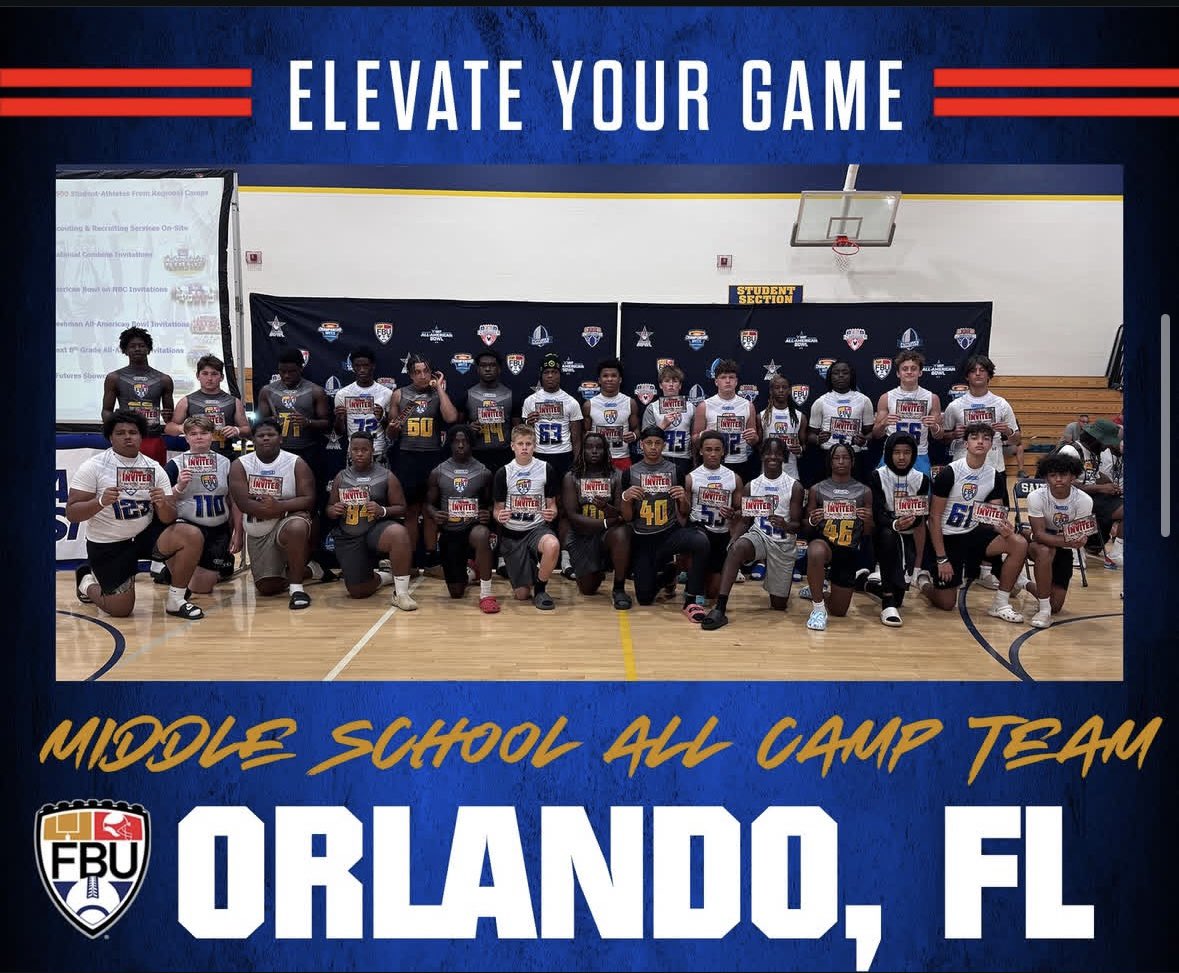 Tommy Derbyshire (@tommyderb_qb) on Twitter photo FBU Orlando Showcase
Thank you for being named All Camp team and receiving a Top Gun invite!
<a href="/FBUcamp/">Football University</a> <a href="/FBU_NC/">FBUNC.com</a> <a href="/Jblake_8/">Jeff Blake</a> <a href="/CoachPondIMG/">Jeff Pond</a> <a href="/CoachDennisIMG/">Coach Chris Dennis</a> <a href="/Excelspeed12/">Lo Wood</a> FBU Orlando Showcase
Thank you for being named All Camp team and receiving a Top Gun invite!
<a href="/FBUcamp/">Football University</a> <a href="/FBU_NC/">FBUNC.com</a> <a href="/Jblake_8/">Jeff Blake</a> <a href="/CoachPondIMG/">Jeff Pond</a> <a href="/CoachDennisIMG/">Coach Chris Dennis</a> <a href="/Excelspeed12/">Lo Wood</a>