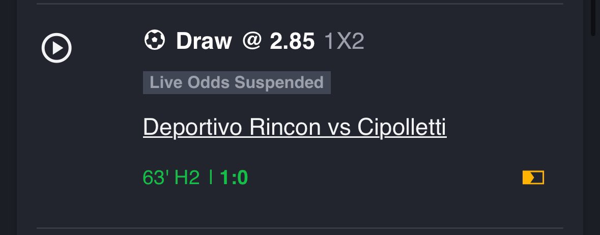 If you are wondering why your cashout has been locked , this is why . This game is currently live but they intentionally put it on suspended mode “ they have the control to do it , it’s cheating <a href="/SportyBetNG/">SportyBetNG</a>