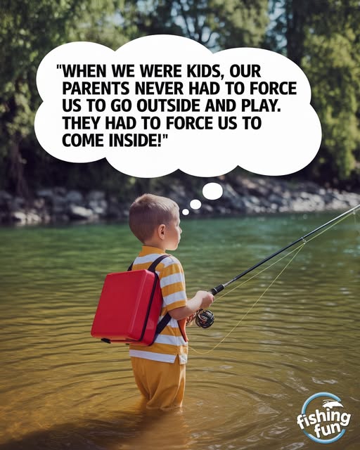 We weren't all fishing, but this is the truth.