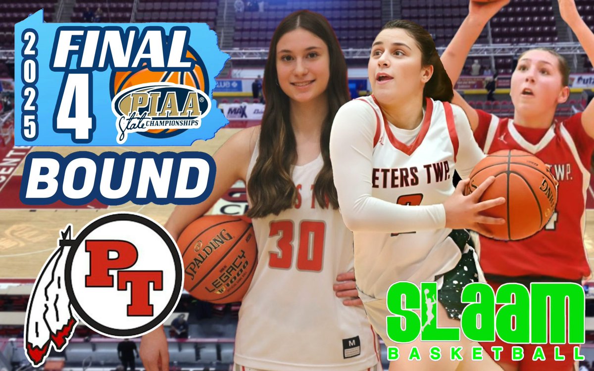 slaambasketball (@slaambasketball) on Twitter photo Big Win and Ticket Punched to State FINAL 4!! <a href="/PT_Girls_Hoops/">Peters Township Girls Basketball</a> & SLAAMFam <a href="/bri_morreale/">Bri Morreale</a>, @taymullough23 & <a href="/MeganCastor52/">Megan Castor</a> <a href="/Slaam22Maier/">SLAAM25Maier</a> <a href="/SLAAM2028Binion/">SLAAM U15 P24</a> <a href="/Slaam26morreale/">Slaam26morreale</a> LETāS GO!!! Big Win and Ticket Punched to State FINAL 4!! <a href="/PT_Girls_Hoops/">Peters Township Girls Basketball</a> & SLAAMFam <a href="/bri_morreale/">Bri Morreale</a>, @taymullough23 & <a href="/MeganCastor52/">Megan Castor</a> <a href="/Slaam22Maier/">SLAAM25Maier</a> <a href="/SLAAM2028Binion/">SLAAM U15 P24</a> <a href="/Slaam26morreale/">Slaam26morreale</a> LETāS GO!!!