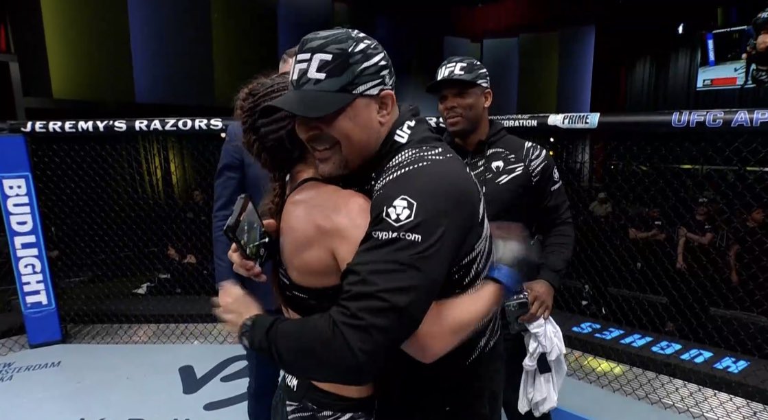 Sam Hughes gets the split decision nod at #UFCVegas104 and delivers <a href="/sayif_saud/">Sayif Saud</a> and Fortis MMA the 100th UFC win as a team.