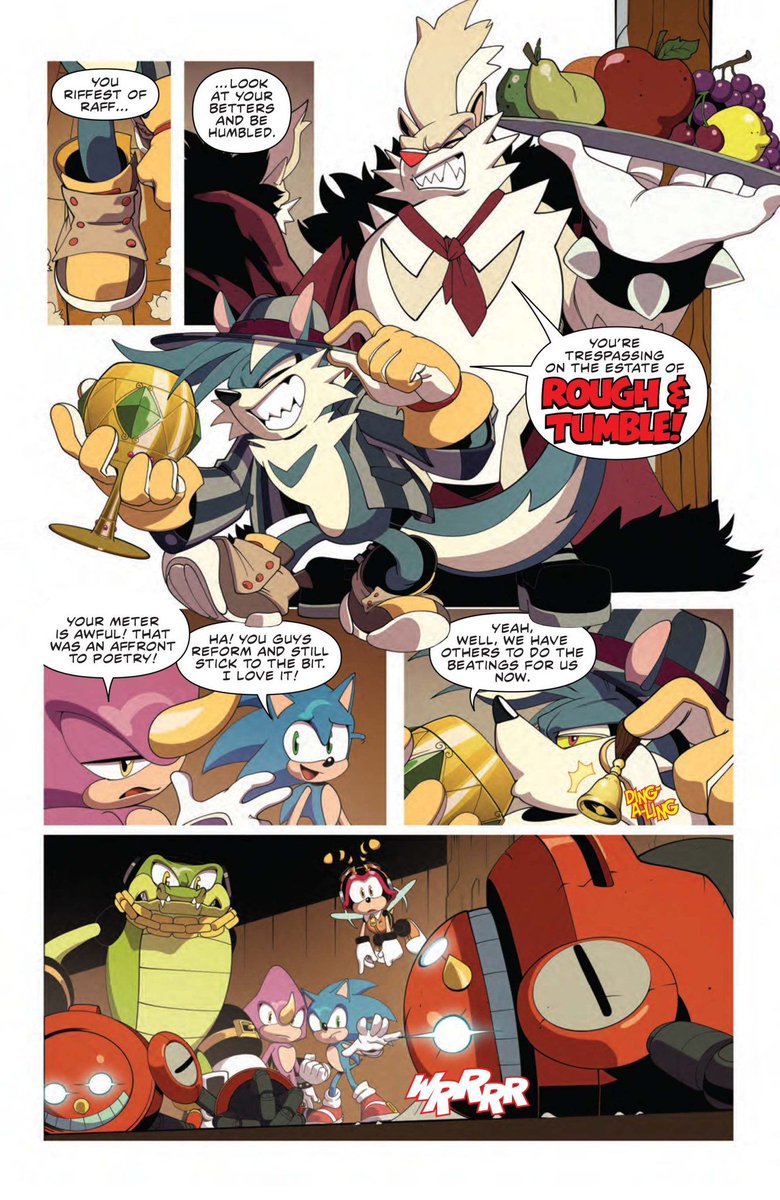 New preview pages for #IDWSonic Issue 77. (h/t IDWSonicNews) #SonicNews 