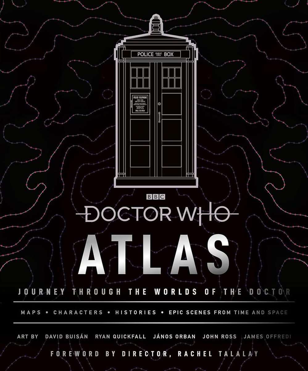 Travel the Whoniverse! 30 stunning maps, character profiles, and epic stories in one incredible atlas.

Order now! (link below in thread) 👇