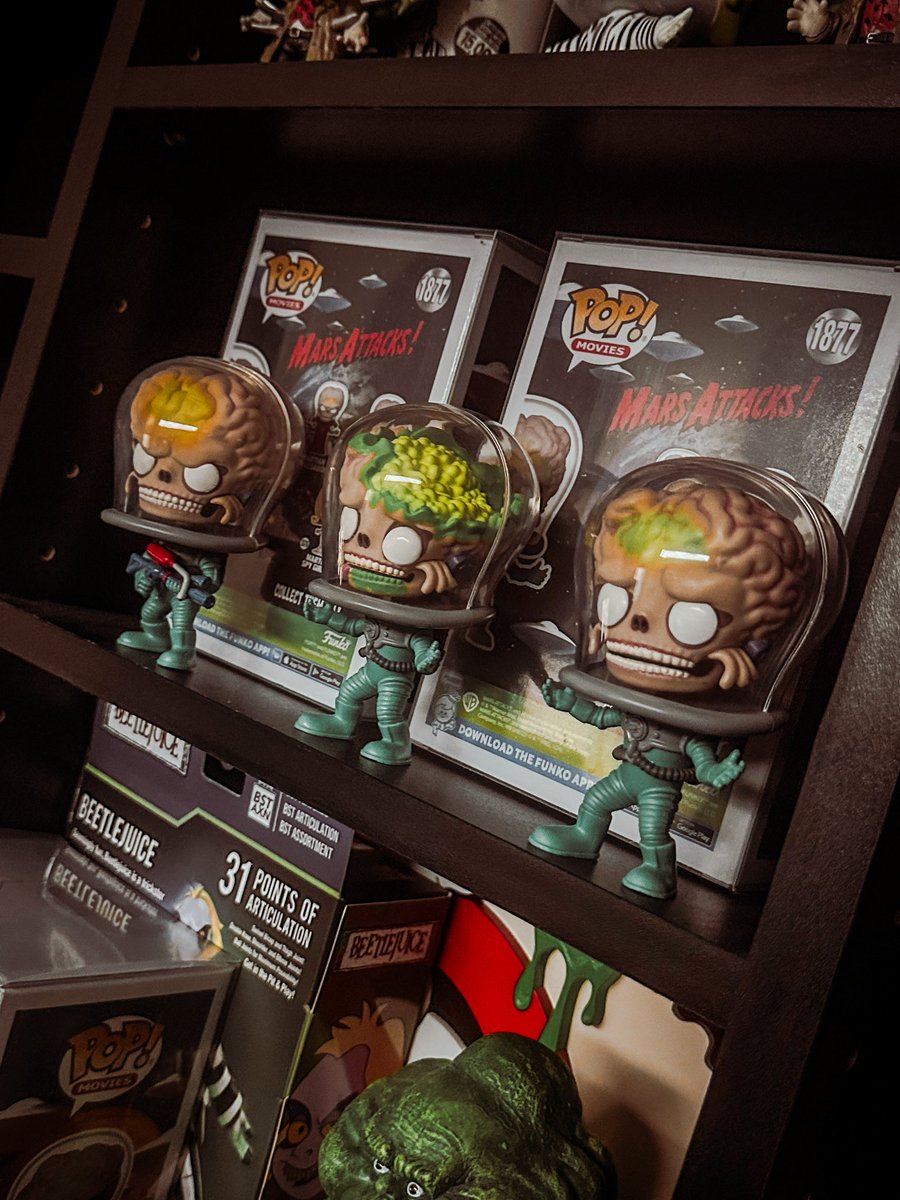 Happy Sunday fam, my most fave #funko set atm! #marsattacks #timburton <a href="/OriginalFunko/">Funko</a>