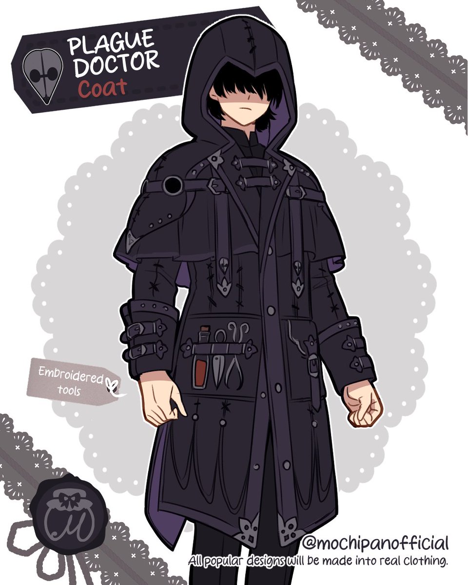 Plague Doctor ❤️ who wants this coat?