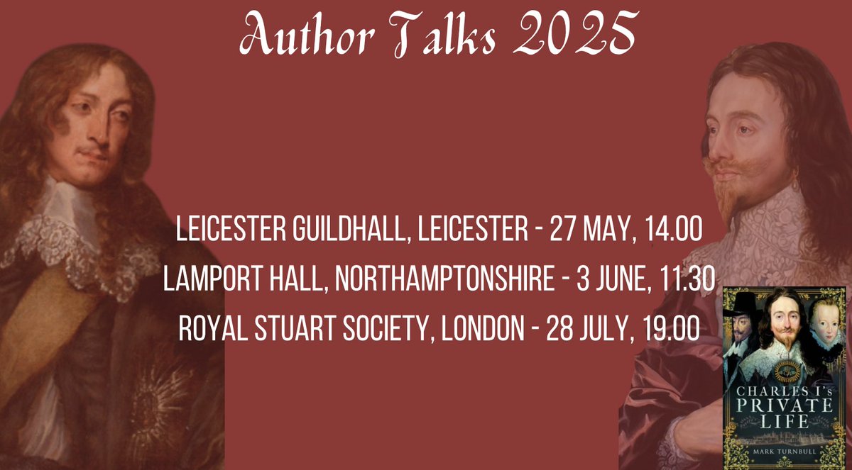 Gearing up for the release of my new biography:
'Prince Rupert of the Rhine - King Charles I's Cavalier Commander' published by <a href="/penswordbooks/">Pen & Sword Books</a> 
And a few in-person talks planned to fit around the release date of 30 May ... ⚔️🐴👑
