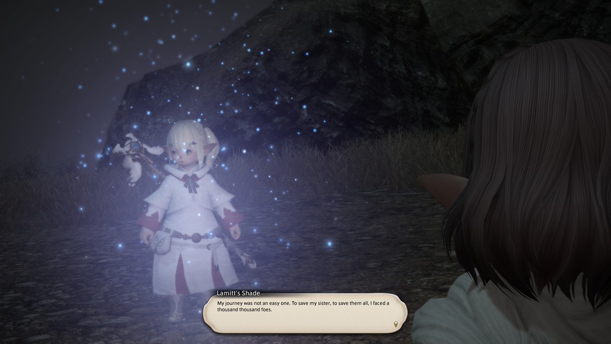 SongbirdN7's tweet photo. LAMITT IM SOBBING #Shadowbringers #FFXIV https://t.co/yeDDvjRPky
