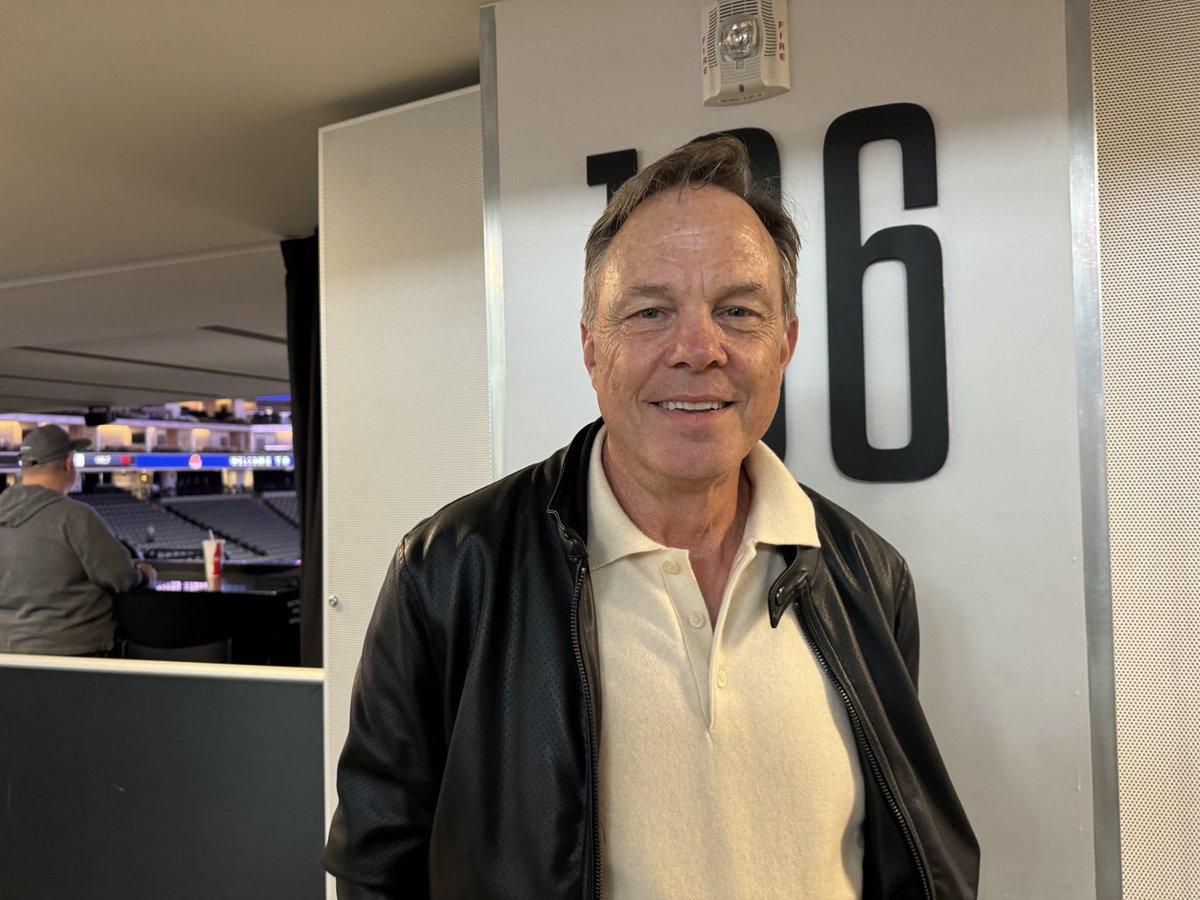 Former NBA official Bill Spooner has worked many times at Golden 1 Center. Now he gets to see his son, Drew, officiate Division II final Chatsworth vs. Jesuit. Proud moment.