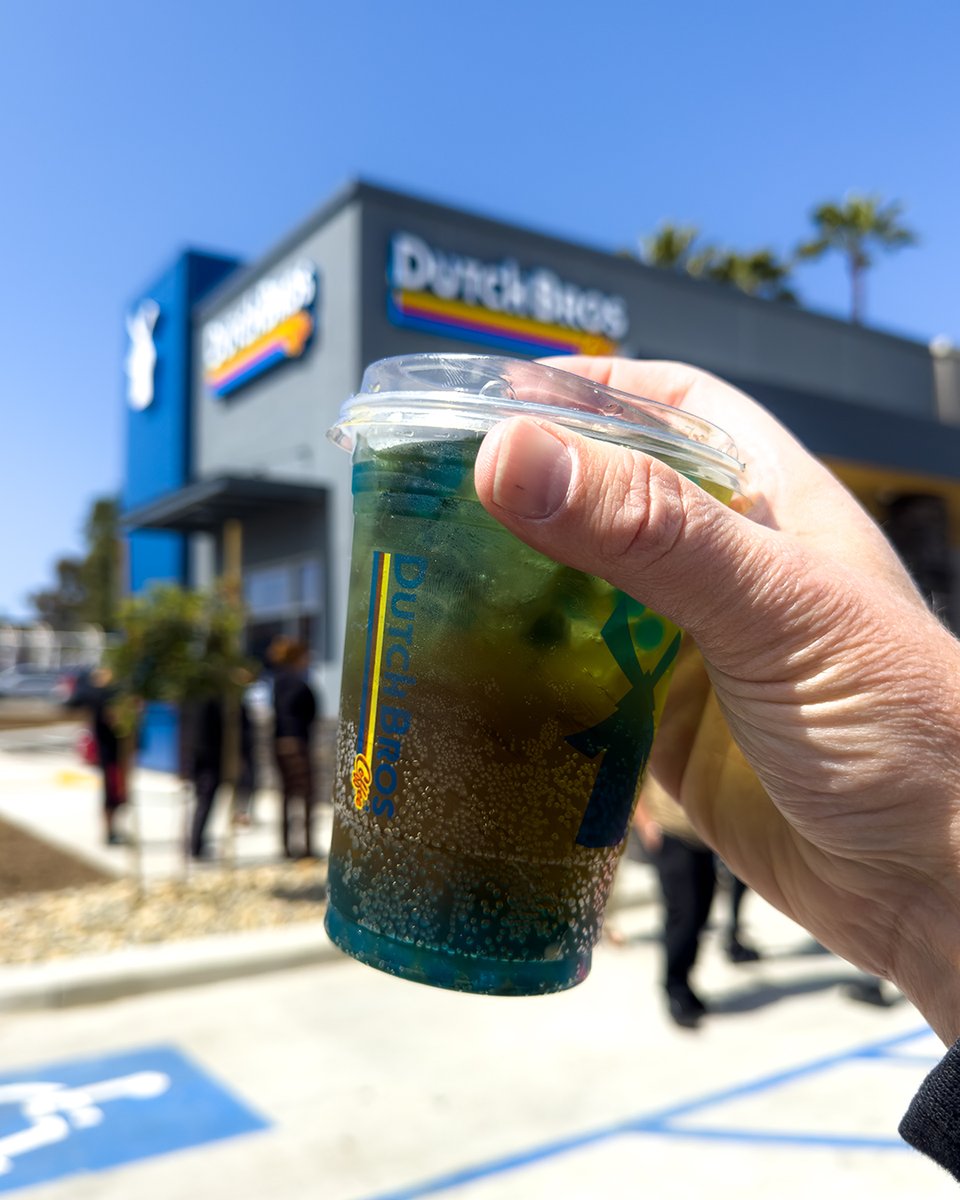 I finally got to check out the new Dutch Bros Coffee on Third Ave &amp; Palomar St. It is now open and super busy. I suggest you walk up, it was faster than the drive thru. The iced vanilla latte was good.