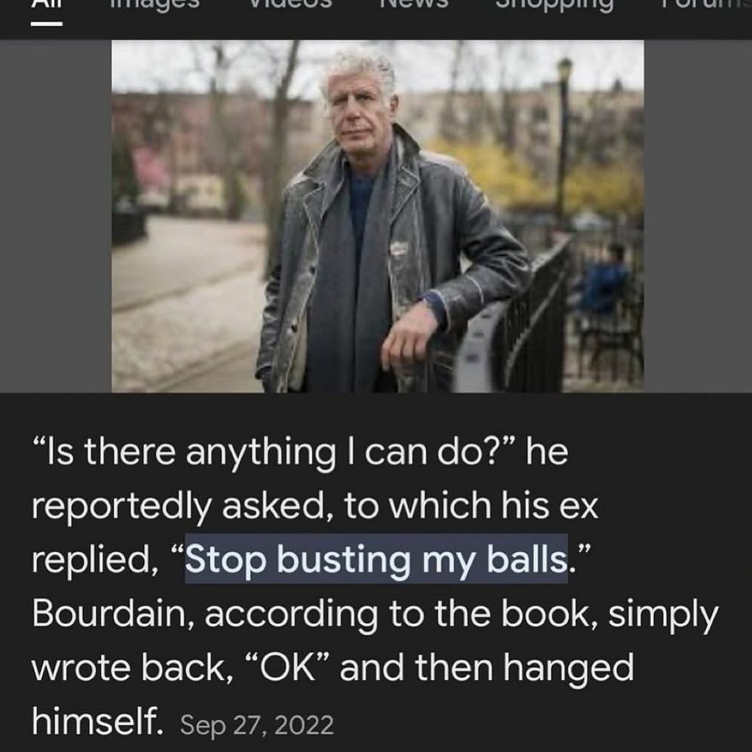 Bourdain suicide
