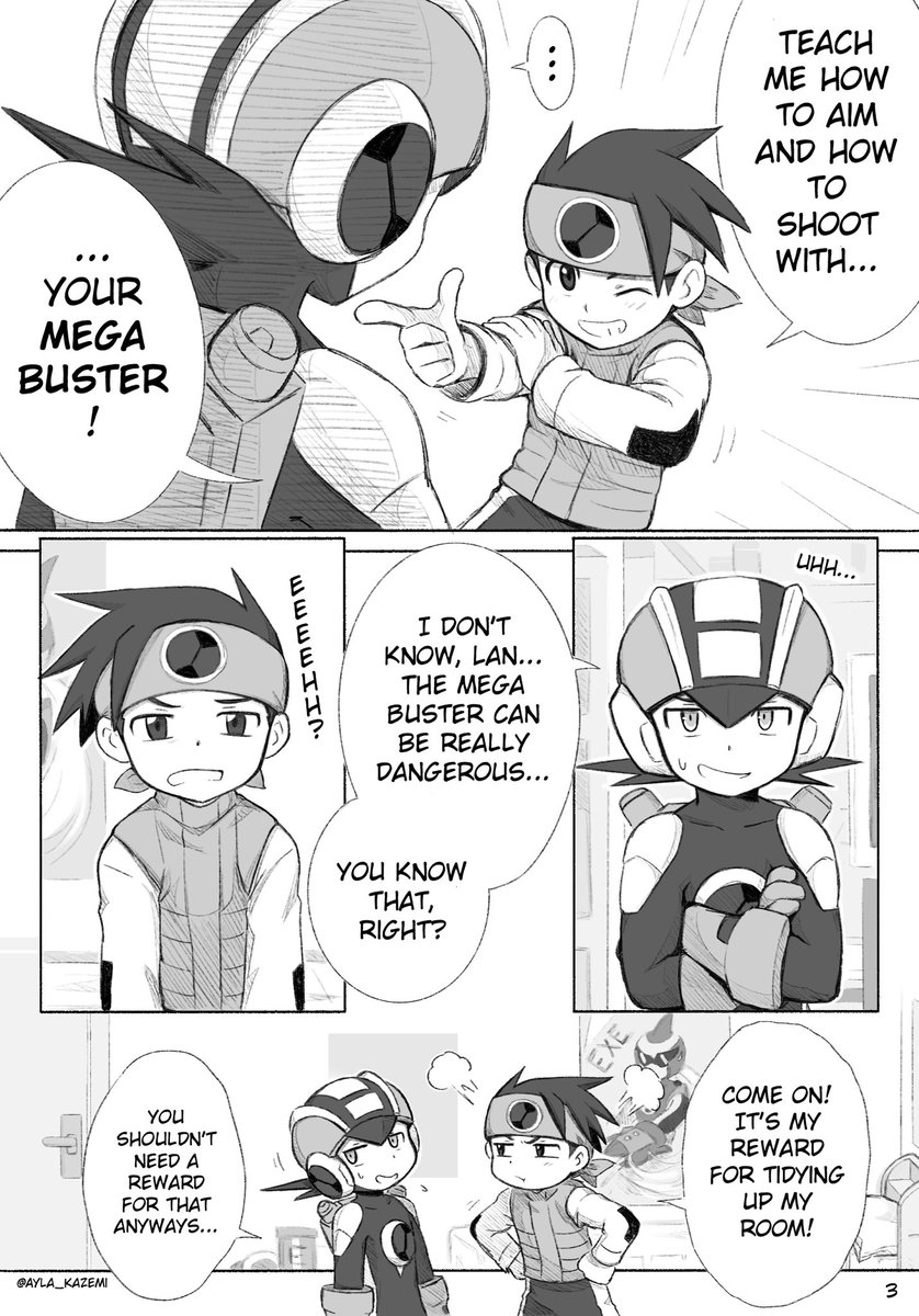 (2/10)
#MegaManEXE #ロックマンエグゼ 