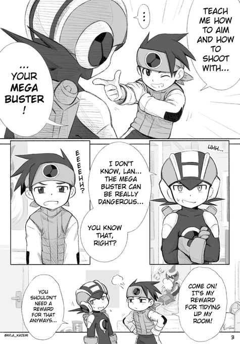 (2/10)
#MegaManEXE #ロックマンエグゼ 