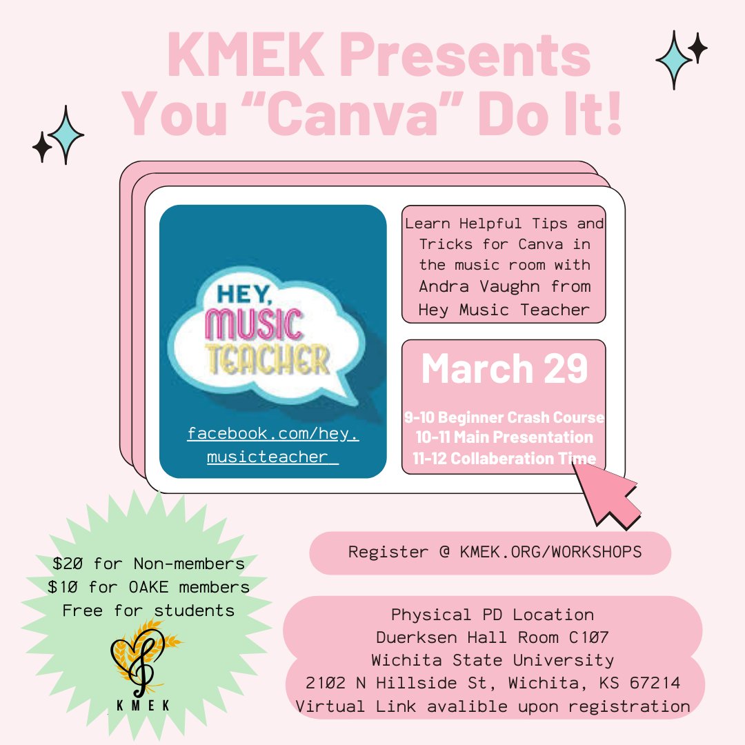 You “Canva” Do It: Creating Engaging Visuals and Manipulatives
Register at kmek.org/workshops 📲

#kmea #kmea2025 #kmek #kmek2025 #professional #deveopment #music #teacher #musicteacher #music #education #musiceducation