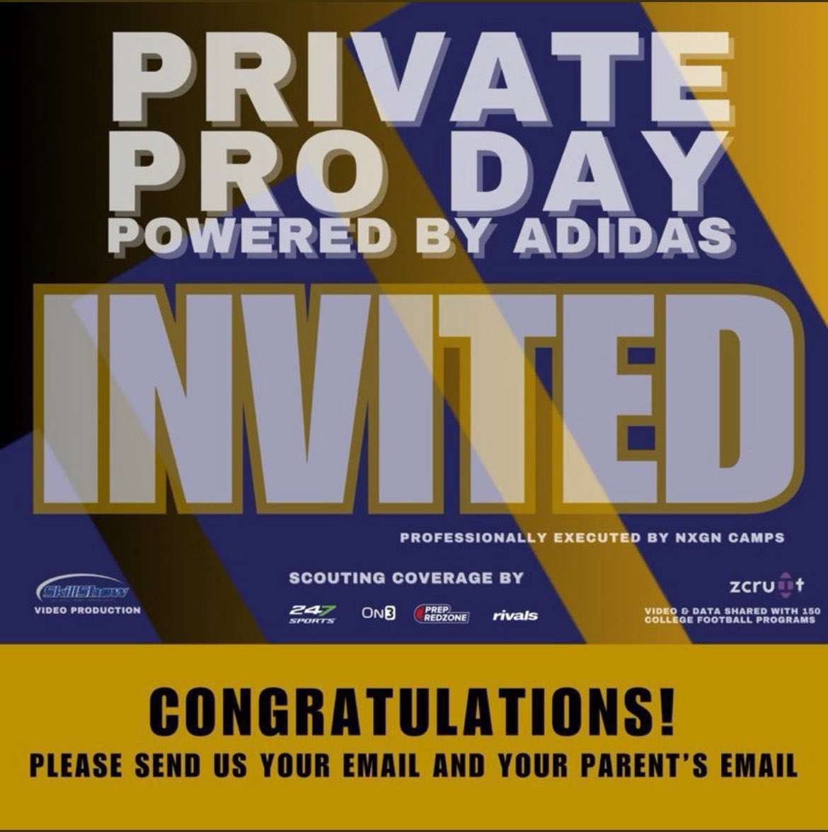 ⭐️Anik “Ace” Rocha⭐️ (@anikrocha0) on Twitter photo Had a great time competing <a href="/NxgnCamps/">NXGN Camps, Inc</a>, thank you for the invite to the show! And I can’t wait to be competing at this year’s pro day being held at BC thank you for inviting me!!
<a href="/mzpafootball/">Mt. Zion Prep Sports Academy</a> <a href="/toby_lux/">🅲🅾🅰🅲🅷 𝑻𝒐𝒃𝒚 𝑳𝒖𝒙</a> <a href="/CoachStaySharp/">Coach Moss</a> Had a great time competing <a href="/NxgnCamps/">NXGN Camps, Inc</a>, thank you for the invite to the show! And I can’t wait to be competing at this year’s pro day being held at BC thank you for inviting me!!
<a href="/mzpafootball/">Mt. Zion Prep Sports Academy</a> <a href="/toby_lux/">🅲🅾🅰🅲🅷 𝑻𝒐𝒃𝒚 𝑳𝒖𝒙</a> <a href="/CoachStaySharp/">Coach Moss</a>