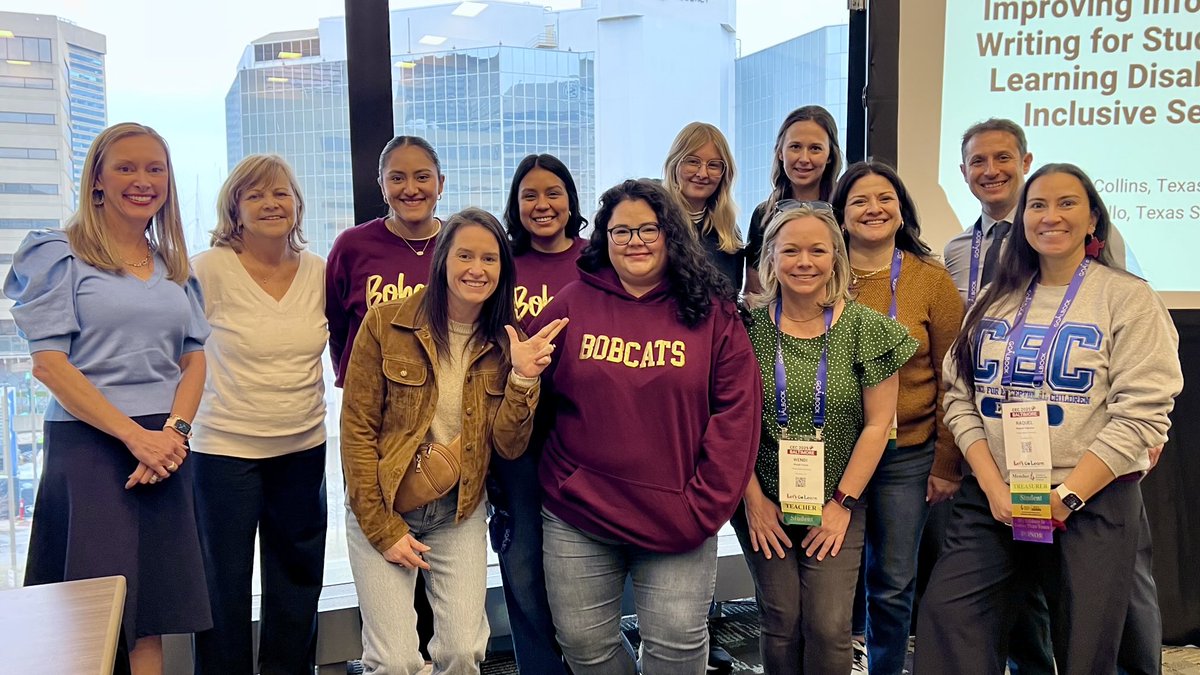 StephenCiullo's tweet image. Loved our #CEC2025 session about writing intervention and seeing how many educators value boosting writing instruction. We are excited to continue this research!
