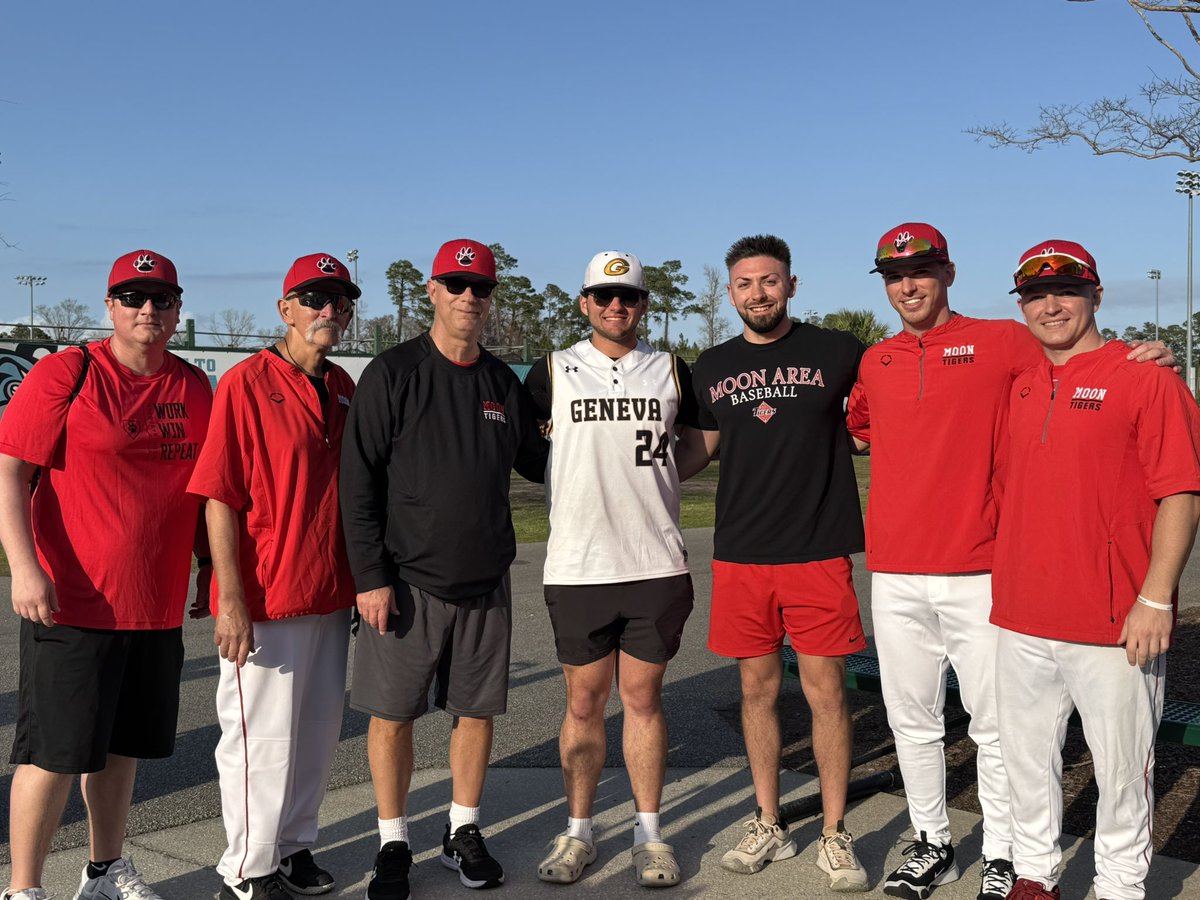 Small world. Ran into last year’s senior and current Geneva Golden Tornado <a href="/chenet_marco/">Marco Chenet</a> down here in Myrtle Beach. Once a Tiger, always a Tiger
