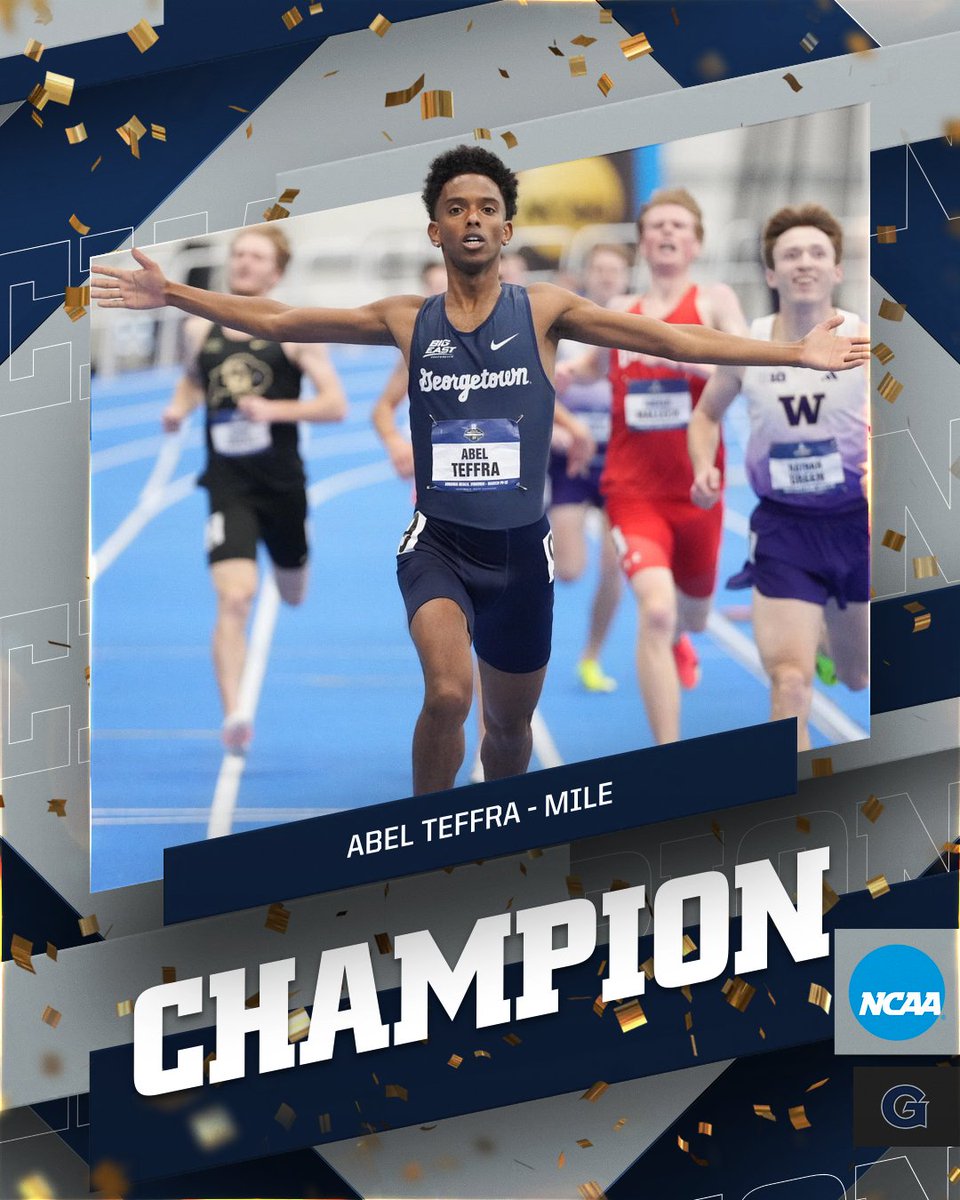 Georgetown Track & Field / XC tweet media
