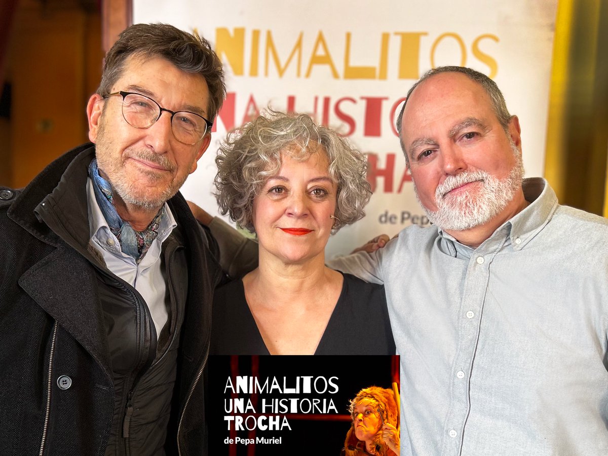 David Garrido Guil (@davidgarridomus) on Twitter photo Con <a href="/SardinaLeonardo/">Leonardo Sardiña Linde</a> en el estreno de la obra teatral de la genial <a href="/PepaMuriel/">Escenoteca. Arte y Educación.</a> , 'Animalitos, una Historia Trocha' en Teatro 'La Fundición' de Sevilla (Andalucía-España). Un honor poner música a este proyecto tan especial. Muchas gracias, Pepa. y enhorabuena por tanto talento. Con <a href="/SardinaLeonardo/">Leonardo Sardiña Linde</a> en el estreno de la obra teatral de la genial <a href="/PepaMuriel/">Escenoteca. Arte y Educación.</a> , 'Animalitos, una Historia Trocha' en Teatro 'La Fundición' de Sevilla (Andalucía-España). Un honor poner música a este proyecto tan especial. Muchas gracias, Pepa. y enhorabuena por tanto talento.