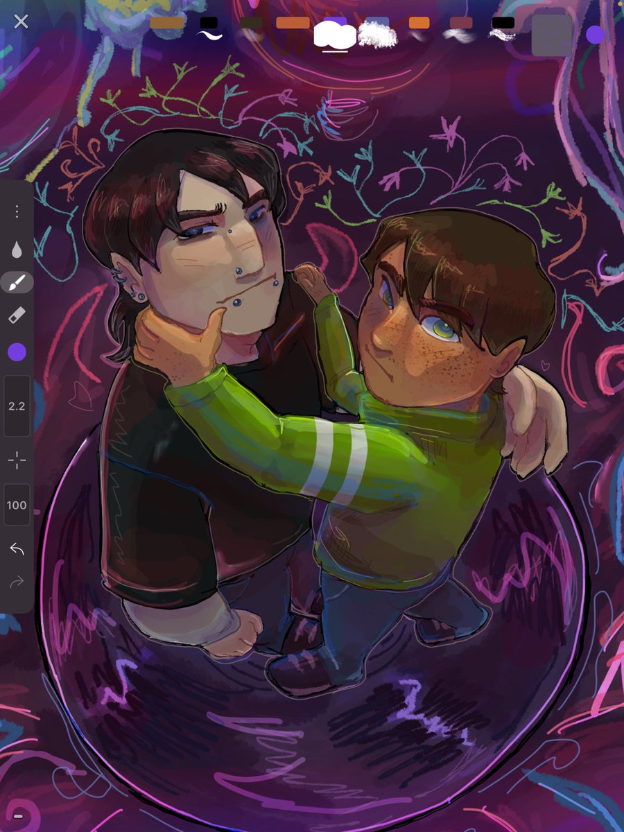 NoehZq's tweet photo. BEVINNNN || spot the two.. #twobfdi

 #ben10 #benxkevin #bentennyson #kevinlevin #Ben10Fanart https://t.co/lawoHAsU7X