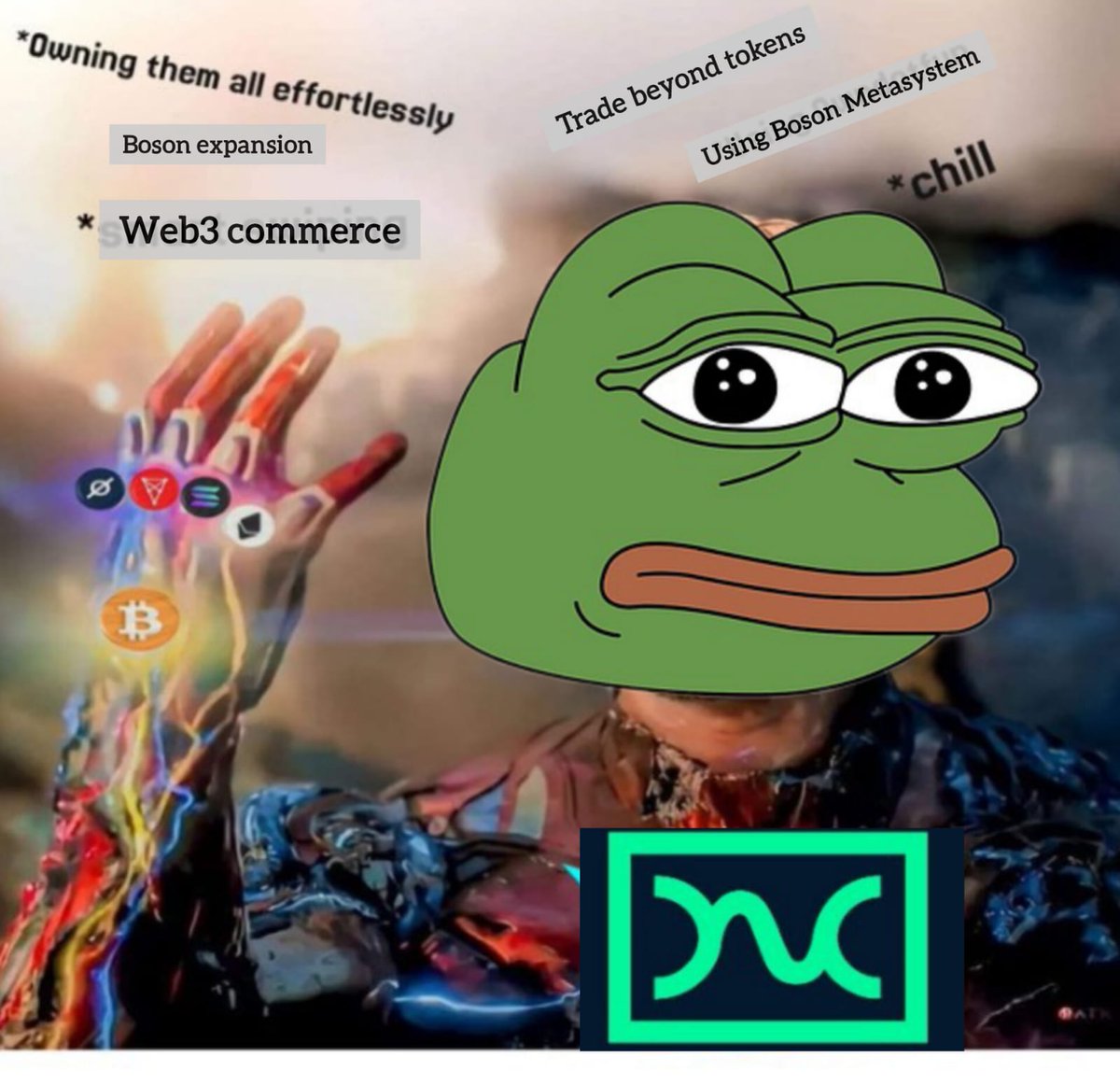 bzidi6888's tweet photo. @BosonProtocol The Boson Empire Rules Them All! 
Bitcoin, Ethereum, and Solana all under Boson's reign! Web3 commerce belongs to the empire!  #BOSONMetasystem 

@Catalogza_Jojo @fatimair111 @ammarjoyia10 https://t.co/RDdY9taUvv