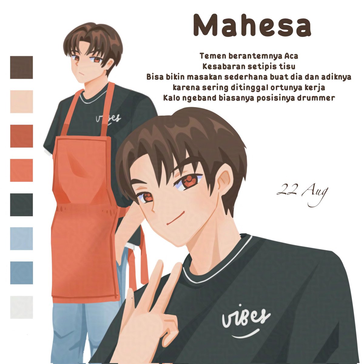 -Caesar Mahesa-

#duniaOC_eta