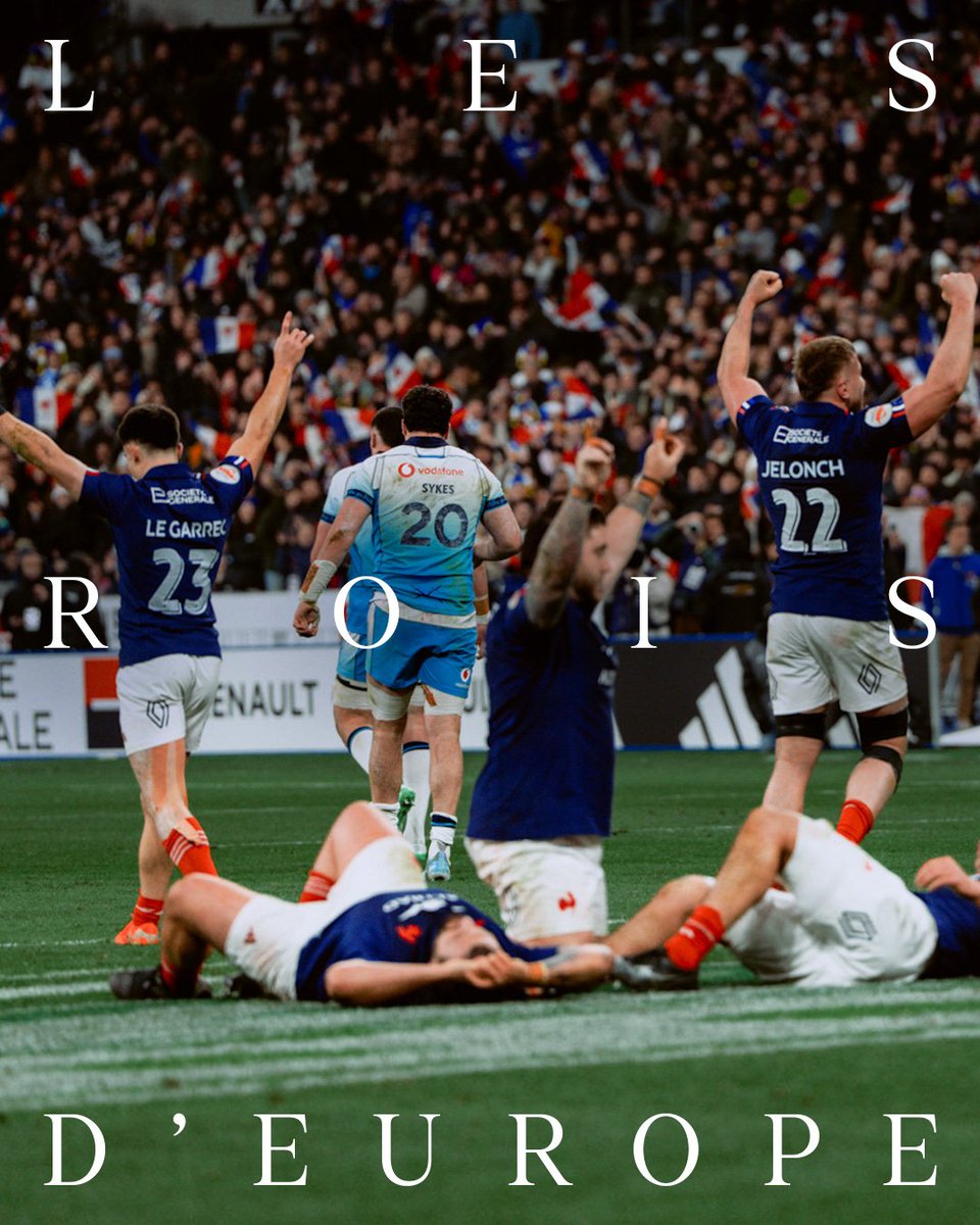 Le bonheur ? VOILÀ 💙🤍❤️
🤝 <a href="/FranceRugby/">France Rugby</a> 

#YouGotThis