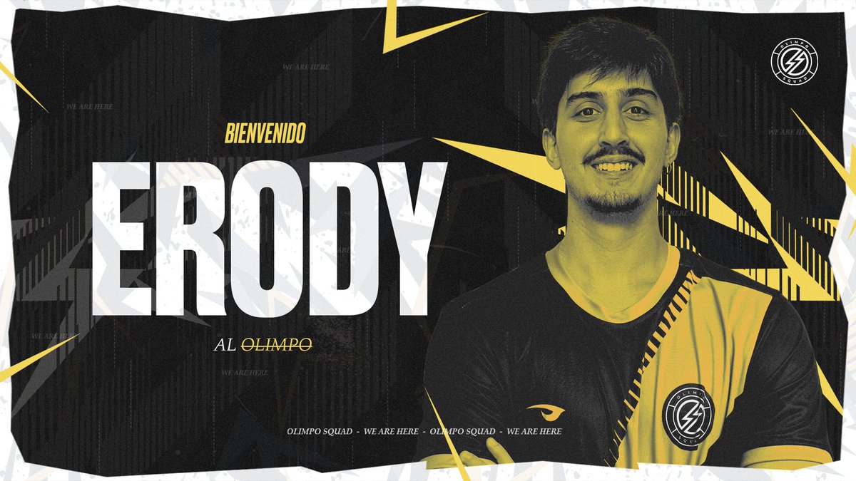 #BS × ¡Presentación!

Nuevos talentos recorren la arena de los dioses.
En esta increíble temporada <a href="/_erody/">Erody</a> llevará cada jugada, cada movimiento hasta sus pantallas.

¡Bienvenido a casa Erody 🇪🇸!

#WeAreHere ⚡