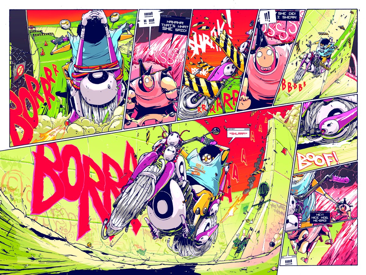 SUPERTRON // 2009 Webcomic