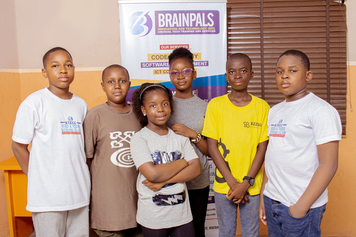 brainpalscode's tweet image. It's been almost three years of raising younger innovators, empowering them with essential skills & getting them to see that the future is bright with kids and teens Coding Club Africa ( Kteccafrica)
#brainpalscode #kteccafrica