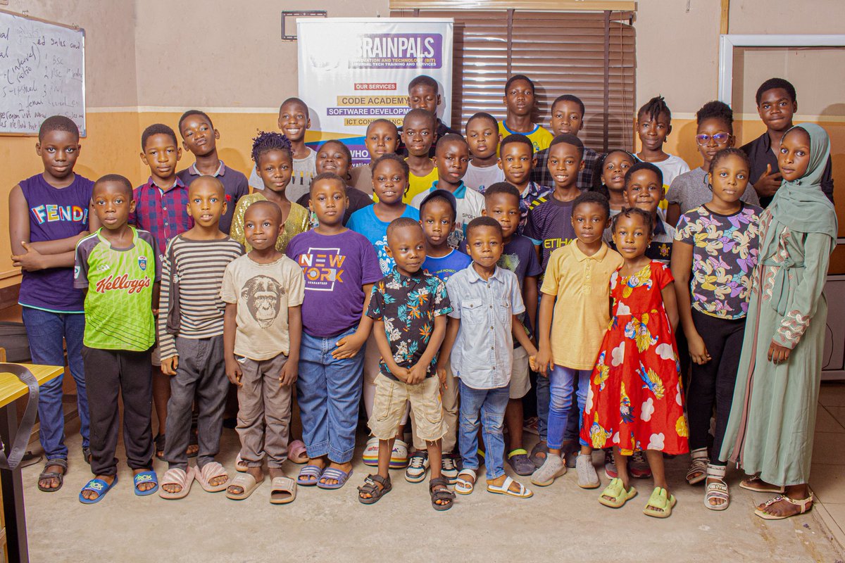 brainpalscode's tweet image. It's been almost three years of raising younger innovators, empowering them with essential skills & getting them to see that the future is bright with kids and teens Coding Club Africa ( Kteccafrica)
#brainpalscode #kteccafrica