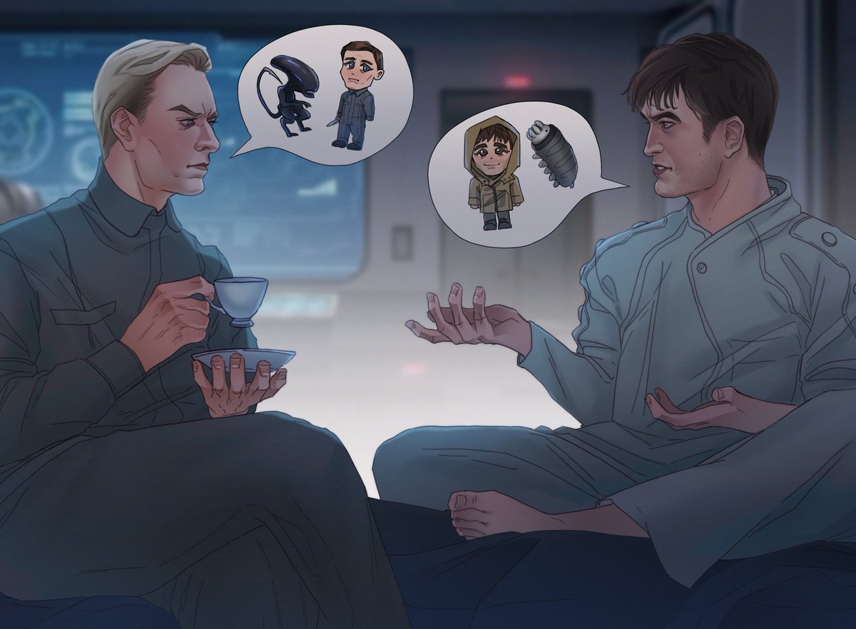 e1dwd's tweet image. — clone problems...

;; #Mickey17 #David8