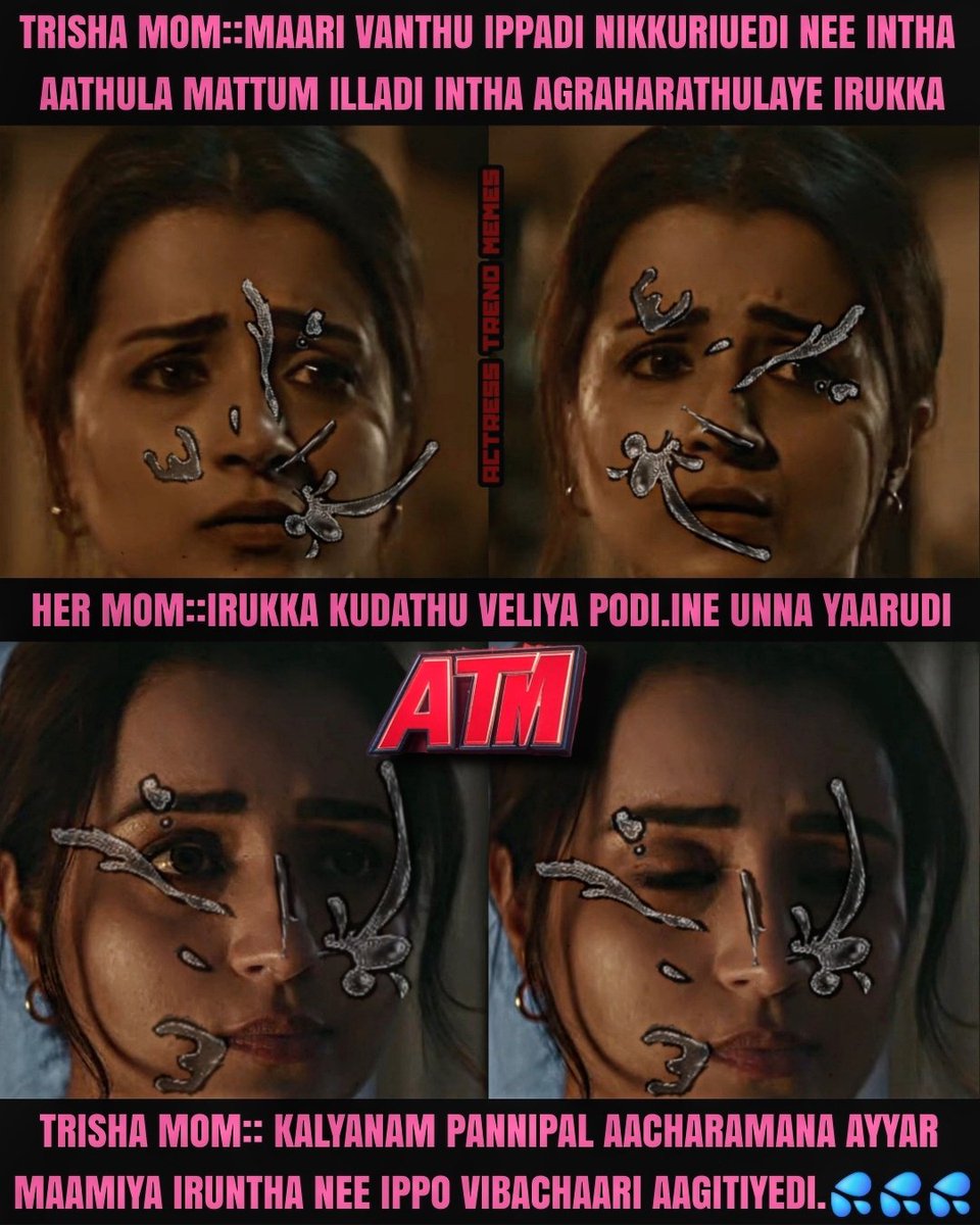 ATMKING20's tweet photo. The Trisha MaaMi's CumBath
 Revange Adventure Story...
[CHAPTER-THREE3][THE CUM SPLASH]
#ATM #ActressTrendMemes #Cum
#TrishaKrishnan #trishamaami
#Sperm #seed #semon #cumshot
#trishanavel #Trishahot #cumtributeِs https://t.co/L8ykdjJFgP
