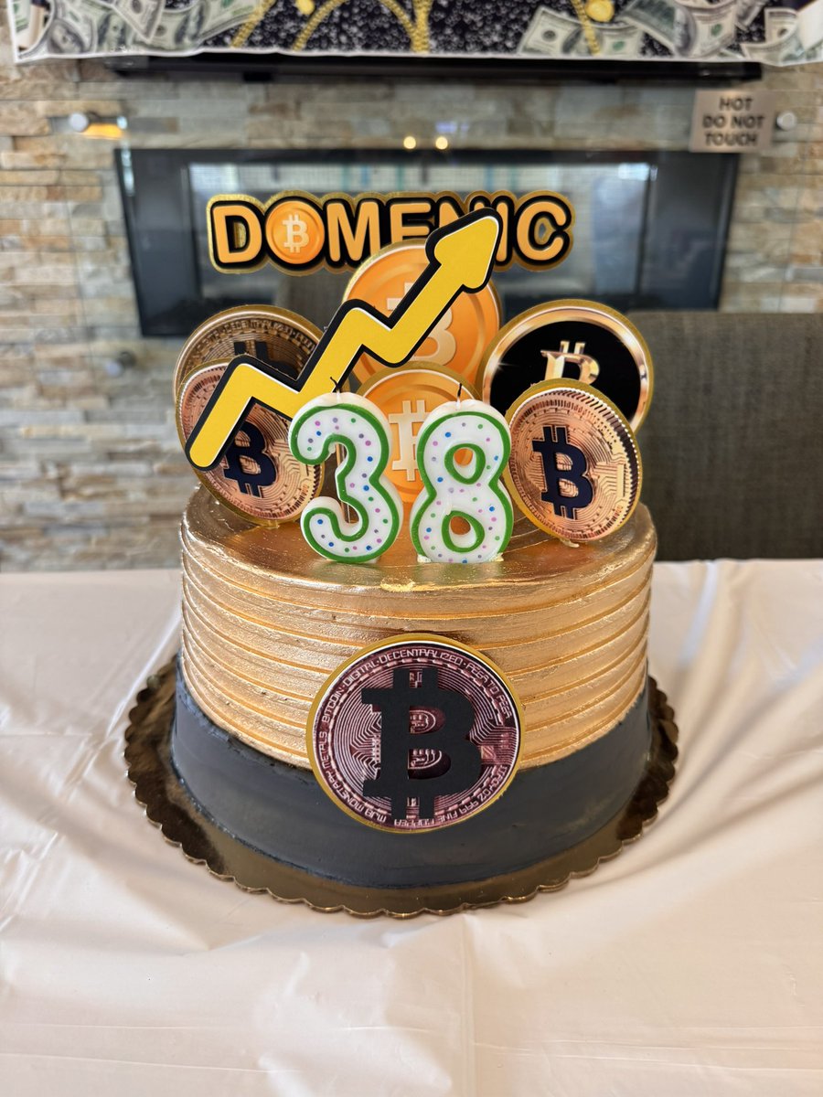 hodldom's tweet image. Feeling Blessed &amp;amp; Bullish 📈 #BTC #ThirtyEight #Bday