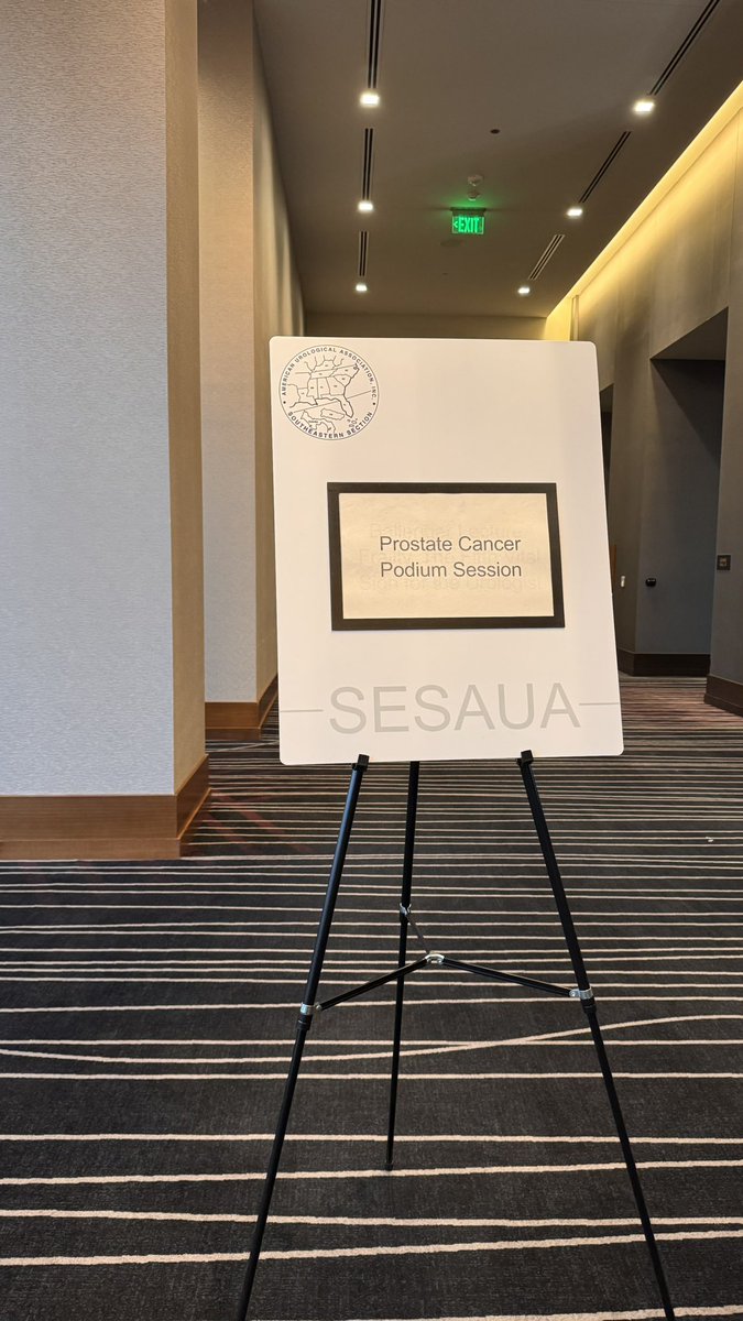 Jamie Thomas (@jamiethomas_) on Twitter photo Thank you <a href="/SES_AUA/">Southeastern Section</a> for providing me the opportunity to share additional results from our Miami MAST trial.
PAM50 holds promise in predicting progression of prostate cancer for those on active surveillance! #sesaua25 <a href="/dsui_miami_uro/">Desai Sethi Urology Institute</a> Thank you <a href="/SES_AUA/">Southeastern Section</a> for providing me the opportunity to share additional results from our Miami MAST trial.
PAM50 holds promise in predicting progression of prostate cancer for those on active surveillance! #sesaua25 <a href="/dsui_miami_uro/">Desai Sethi Urology Institute</a>