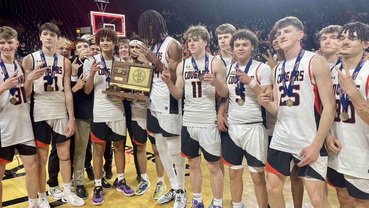 Jason Lamb (@jasonlambtv) on Twitter photo Your back-2-back Class 6A State Champions… Shawnee Mission NW!
63-56 over Olathe North.
19 points, 15 rebs, 6 assists for <a href="/3thantaylor24/">Ethan Taylor</a>!
<a href="/KeatonW34/">Keaton Wagler</a> had 17 pts & 10 rebs for the 22-3 Cougars! 🏆🏆
<a href="/SmnwHoops/">SMNW Hoops</a> <a href="/SMNWAthletics/">SMNW Athletics</a> Your back-2-back Class 6A State Champions… Shawnee Mission NW!
63-56 over Olathe North.
19 points, 15 rebs, 6 assists for <a href="/3thantaylor24/">Ethan Taylor</a>!
<a href="/KeatonW34/">Keaton Wagler</a> had 17 pts & 10 rebs for the 22-3 Cougars! 🏆🏆
<a href="/SmnwHoops/">SMNW Hoops</a> <a href="/SMNWAthletics/">SMNW Athletics</a>