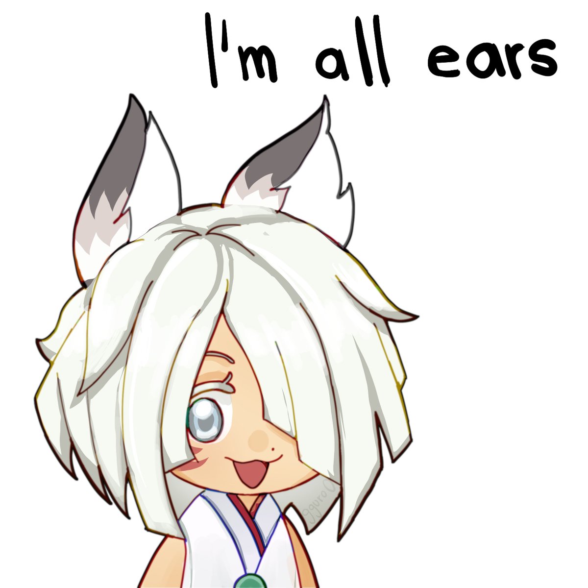 shh she's listening

 #BrawlhallaArt #yumiko