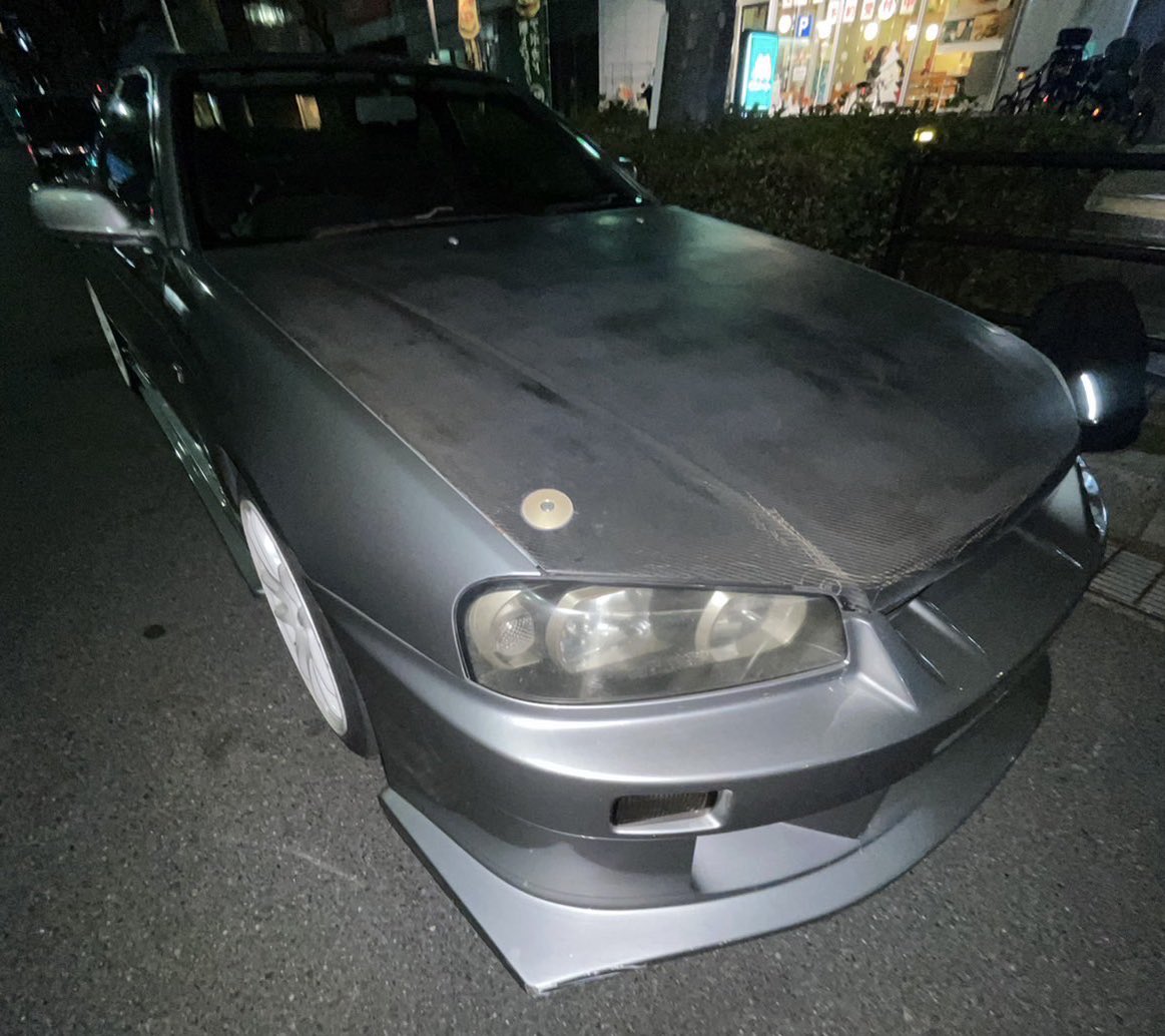 MSG_carshop's tweet photo. 愛知県のユーザー様よりスカイライン買取させていただきました！

25GT
5MT

#改造車売るならMSG #改造車買取 #スポーツカー買取 #旧車買取 #ドリ車買取 #車買取 #事故車買取 #hr34 #er34 #enr34 https://t.co/NWgC98NK8k