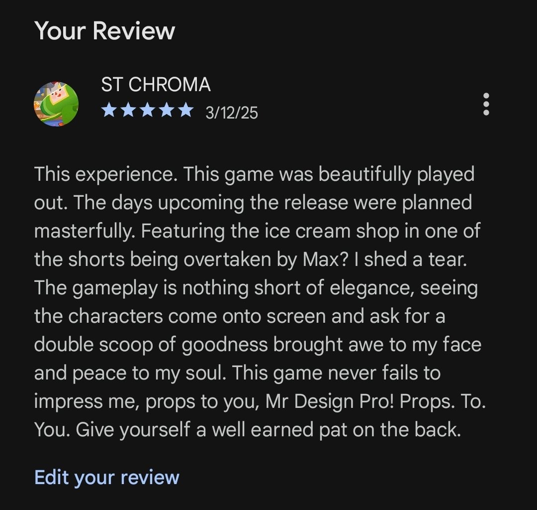 BSTINTRST's tweet photo. The most fun I've ever had writing a review #MDPClicker https://t.co/6eefp93vxP