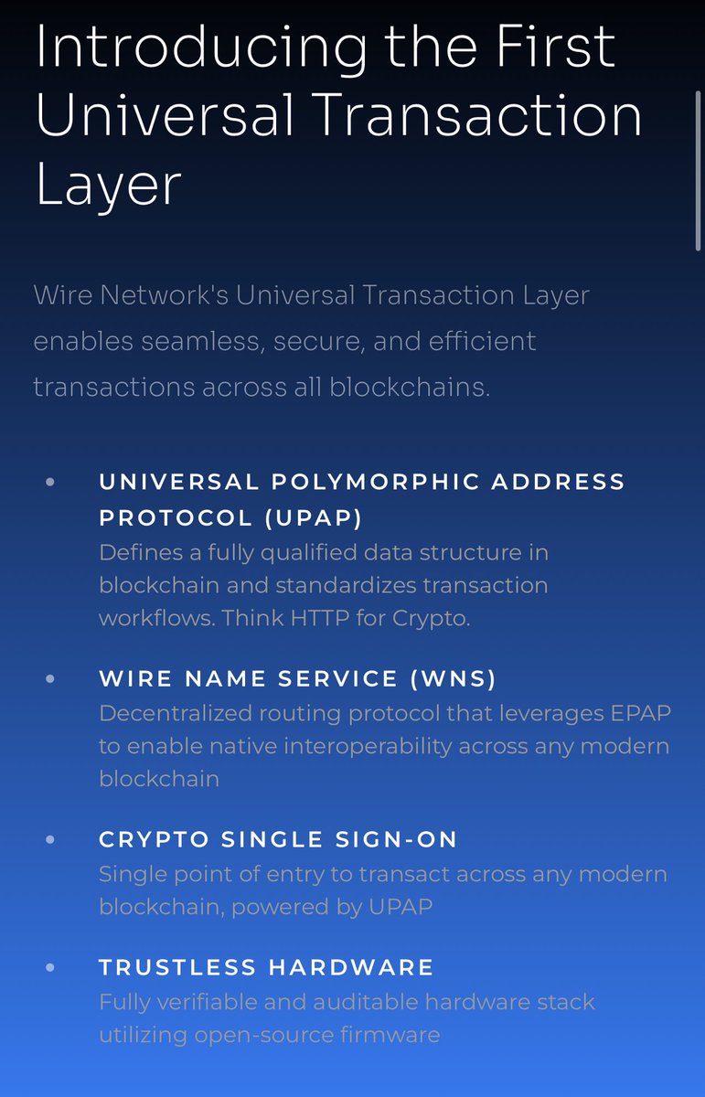 Why <a href="/Wire_Blockchain/">Wire Network</a> ?