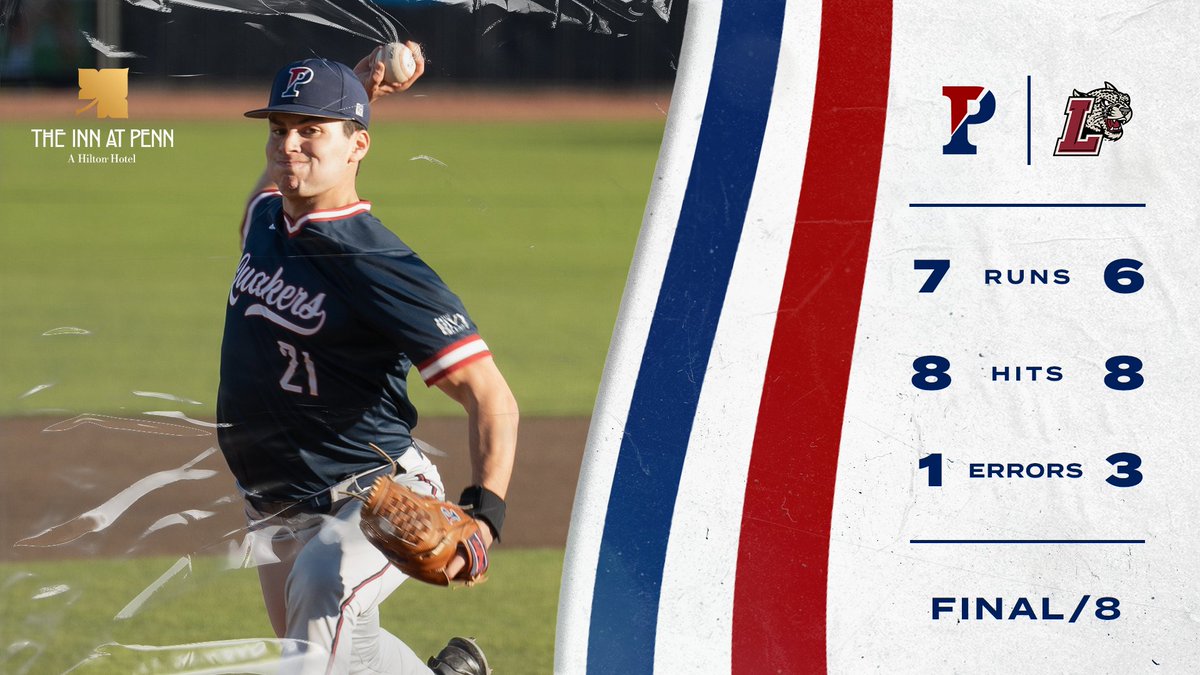𝘏𝘦𝘭𝘭𝘰 𝘥𝘢𝘳𝘬𝘯𝘦𝘴𝘴, 𝘮𝘺 𝘰𝘭𝘥 𝘧𝘳𝘪𝘦𝘯𝘥.

We complete the comeback and finish off the series sweep! 🧹🧹🧹

#QuakeShow | #FightOnPenn