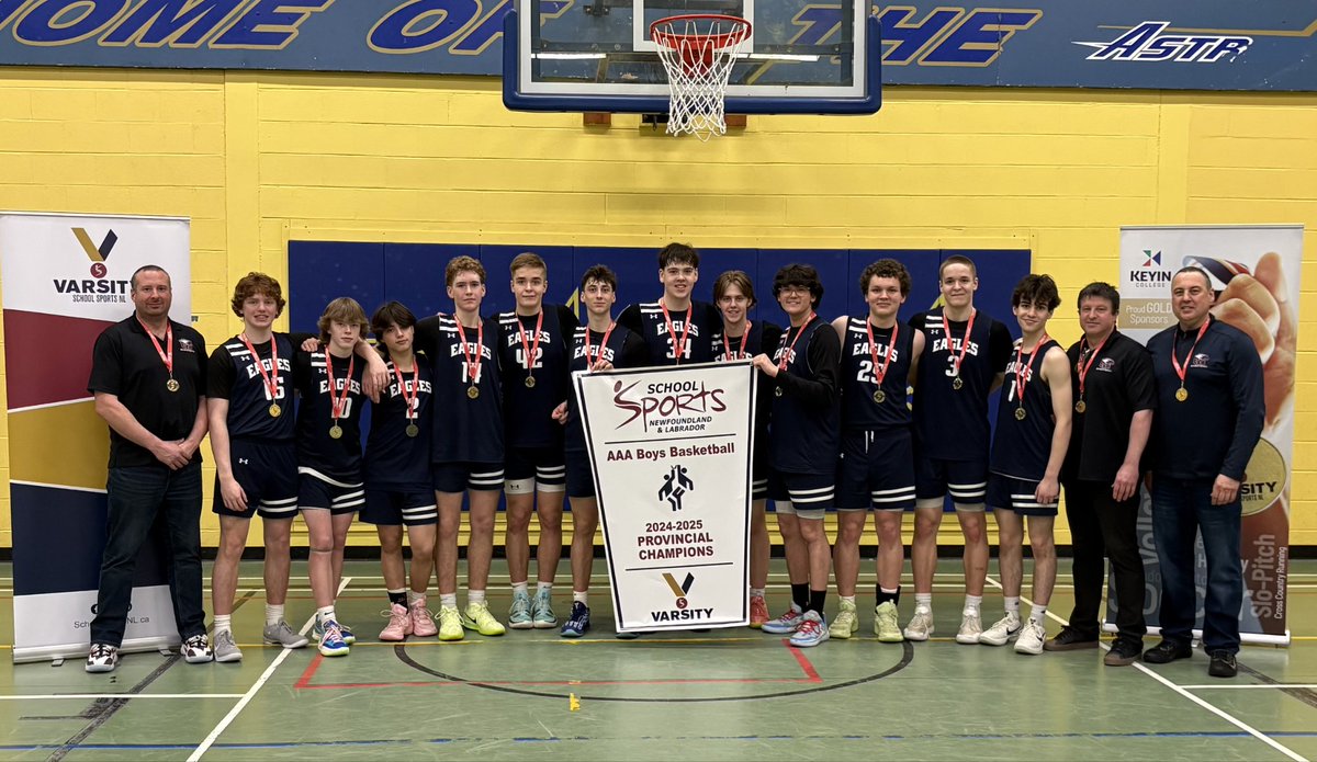 Congrats to our Boys Basketball Team who are 3A provincial champions! #goEagles #champs