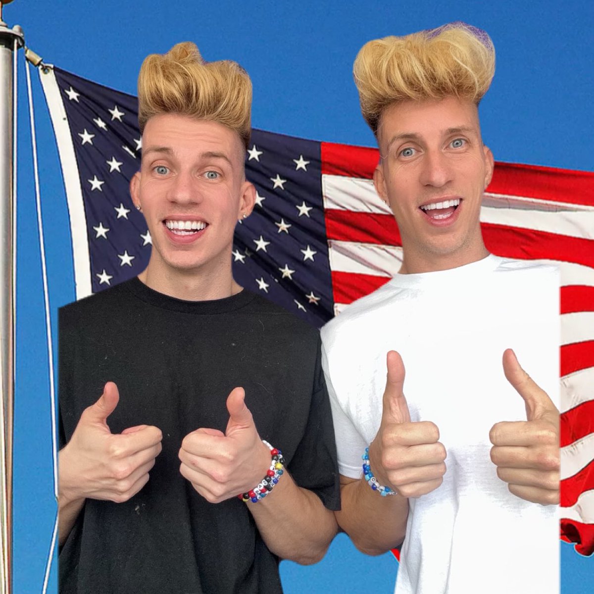 VorosTwins's tweet photo. Should we be da presidents! 🇺🇸 https://t.co/jnltURrnxx