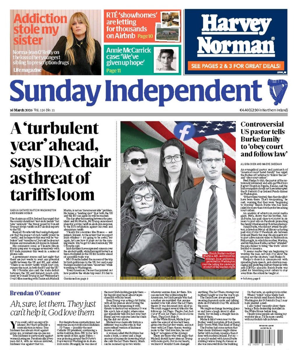 Tomorrow's front page