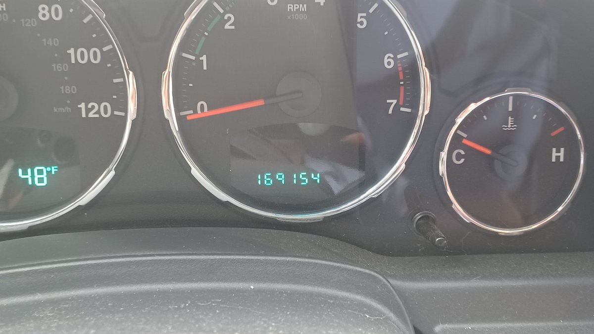 MustardLuck's tweet photo. My odometer looks like a drunk person trying to spell Irish. It's a sign https://t.co/HlAn8bWOTh